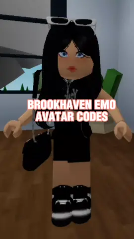 Emo Avatar Codes Part 2#codes #rp #brookhaven #robloxavatar #roblox #youandme #part2 
