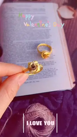 Valentine’s day is coming. Would you like a different rose ring? #fyp 
