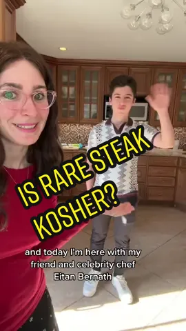 If blood is not kosher, are Orthodox Jews allowed to eat steak 🥩 rare? Celebrity chef @@eitanis going to help answer this question ##kosher##steak##Foodie##cooking
