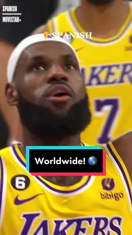 The call heard around the 🌎! Where did you watch LeBron make history from? #scoringking #NBA #basketball #sports #lebronjames #kingjames #losangeleslakers 