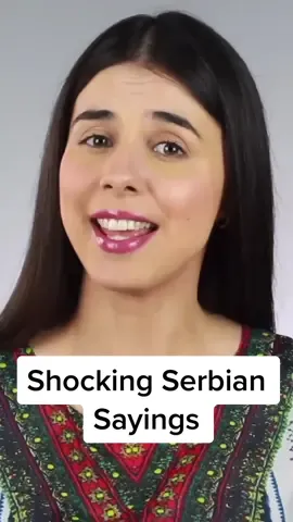 I was born and raised in Serbia, and these phrases were just as “shocking “to me then, as they are now. But that's what's fun about them, isn't it? 😁 Which saying is your favorite? #immigrantcomedy #serbia #serbiangirl #satirecomedy #serbiansayings #funnytranslation #immigrantactor #serbian #serbiatiktok 