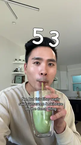 This is your sign to finish your PhD in biology, forget about working as a bench scientist, and make a career shift to beauty marketing. The filter tells no lies! Or it could be the excessive matcha I drink because of the caffeine addiction I developed while getting said PhD.