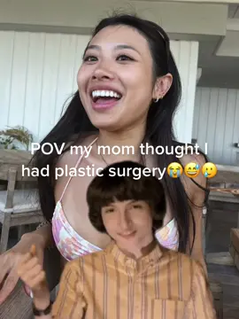 She asked if I had plastic surgery the other day when were FaceTiming 😭🥲😅 #CapCut 