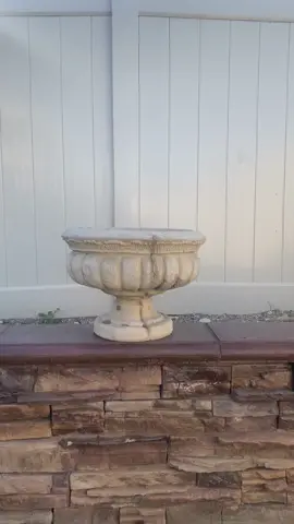 My dad is here today to do some work on our backyard. The interior of my home is french inspired so I’m going for the same vibe outside. He is going to make us a beautiful garden in this planter. I can’t wait to see how it turns out!❤️ #romanticizeyourlife #dailyvlog #backyard #backyardrenovation #garden #frenchinspired 