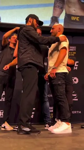 Islam and Volk who you got? #ufcperth #ufc284 #islammakhachev 