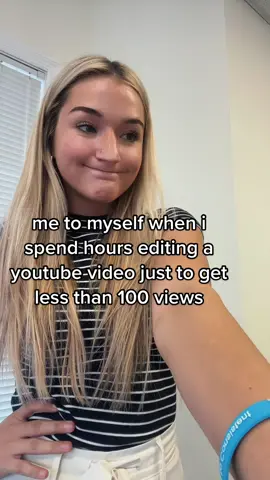it’s fun anways but sometimes i ask myself why i spend so much time doing it if it’s pretty much just me watching, just have to remind myself i started vlogging because i like it not because i need validation from others!  #youtuber #youtubevlogger #Vlog #smallyoutuber 