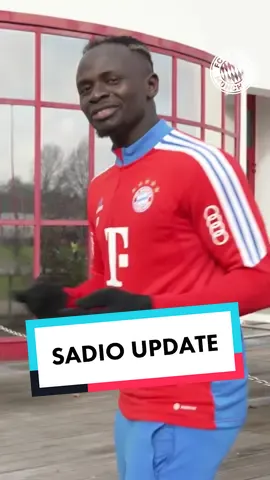 A positive update from Sadio #Mané himself! 🥰 #MiaSanMia #FCBayern