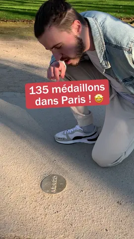 135 médaillons dans Paris ! 🤩 #tiktokacademie #paris #arago #mystere #insolite 