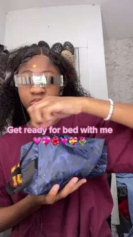 Get ready for bed with me 💖💞💓🌸💐 #pink #pinkasmr #asmr 