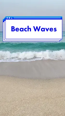 Beach waves 🏖️  #fyp #foryou #beach #beachwaves #relax #calm #ocean #waves #weekend #weekendgetaway #trending #viraltiktok #fypspotted 