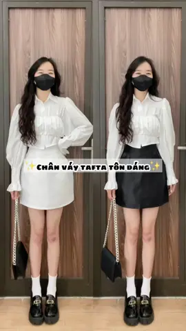 Chân váy tôn dáng cho chị em nè #reviewlamdep #outfit #fyp #Valentine2023 