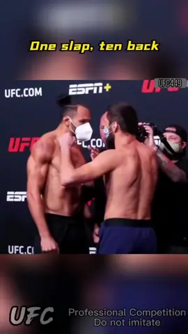 One slap, ten back #fyp #UFC #mma #foryou #ufc_mma_sport 