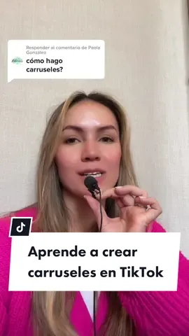 Respuesta a @Paola González #greenscreenvideo aquí les dejo un mini tutorial para crear carruseles en TikTok 💛
