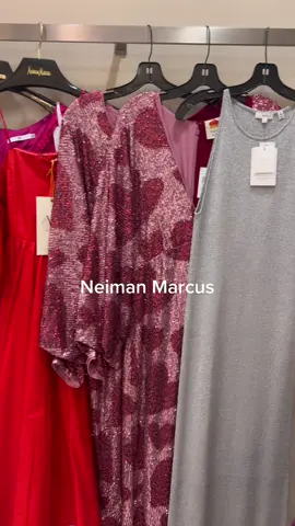 Looking for my dress for our Galentine’s Brunch tomorrow! Can you guess which one I got? #fyp #galentinesday #brunch #neimanmarcus #miami #miamibeach #momstyle #fashionover40 