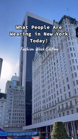 Gotta love fashion week 😍 I seriously can’t get over how creative people are! Loved today’s fashion ❤️‍🔥  #newyorkfashionweek #nyfw #newyorkfashion #StreetStyle #streetphotography #streetstyleinspo #fashiontiktok 