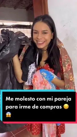 Me molesto con mi pareja para irme de compras 😞😱 #isandrep #isalovers #comedia #parejas 