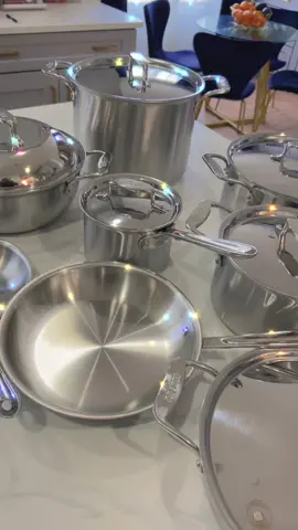 #stitch with @poisonousingredients #MyAncestryStory #stainlesssteel #cookwareset #allclad #nonstickpans 