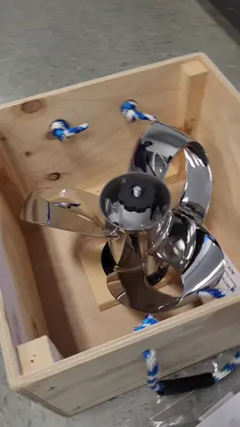 The new 5k Sharrow Marine outboard propeller 😎 #fyp #yamaha #boat #boating #fish #fishing #outboard