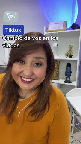 La famosa VOZ que todos usan en Tiktok. #tiktoktips #tiktokestadosunidos #comograbartiktok #tiktokenespañol Este otro tip te va a servir , miralo Aqui 👉🏼 @Jenny TheVoice 