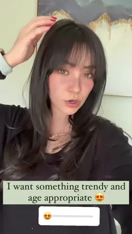 😳 I got #curtainbangs   #trendyhairstyles #bangstutorial #makeoverchallenge #newlookhair #latinastiktok #latinas #latinabeautycreator #latinasbelike @mua_karlatrevino 