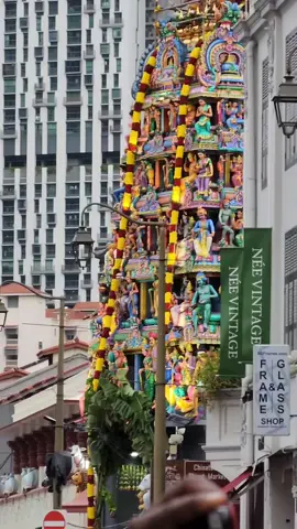 Sri Mariamman Temple Kumbabishegam. Atha rained love on all of us today up till the  kumbabishegam time. she cleared the sky to bless us all. Goodess of Rain Indeed!!!