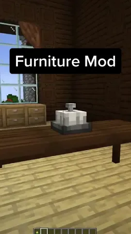 just another furniture mod 😋 #Minecraft #minecraftbuilding #minecraftmods 