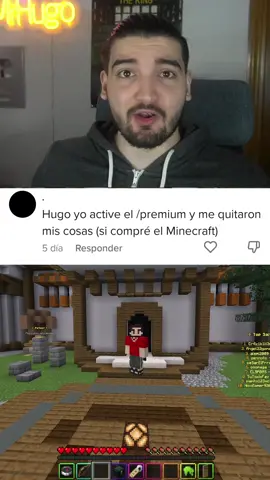Un seguidor pierde todo en Minecraft | Twitch: MrHugo #Minecraft #minecraftmemes #minecraftbuilding #minecrafttutorial#minecrafthacks #minecrafter