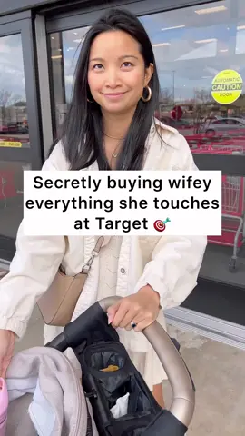 Told her she was on a budget and could look but not buy! 🤫 #target #surprisingmywife 