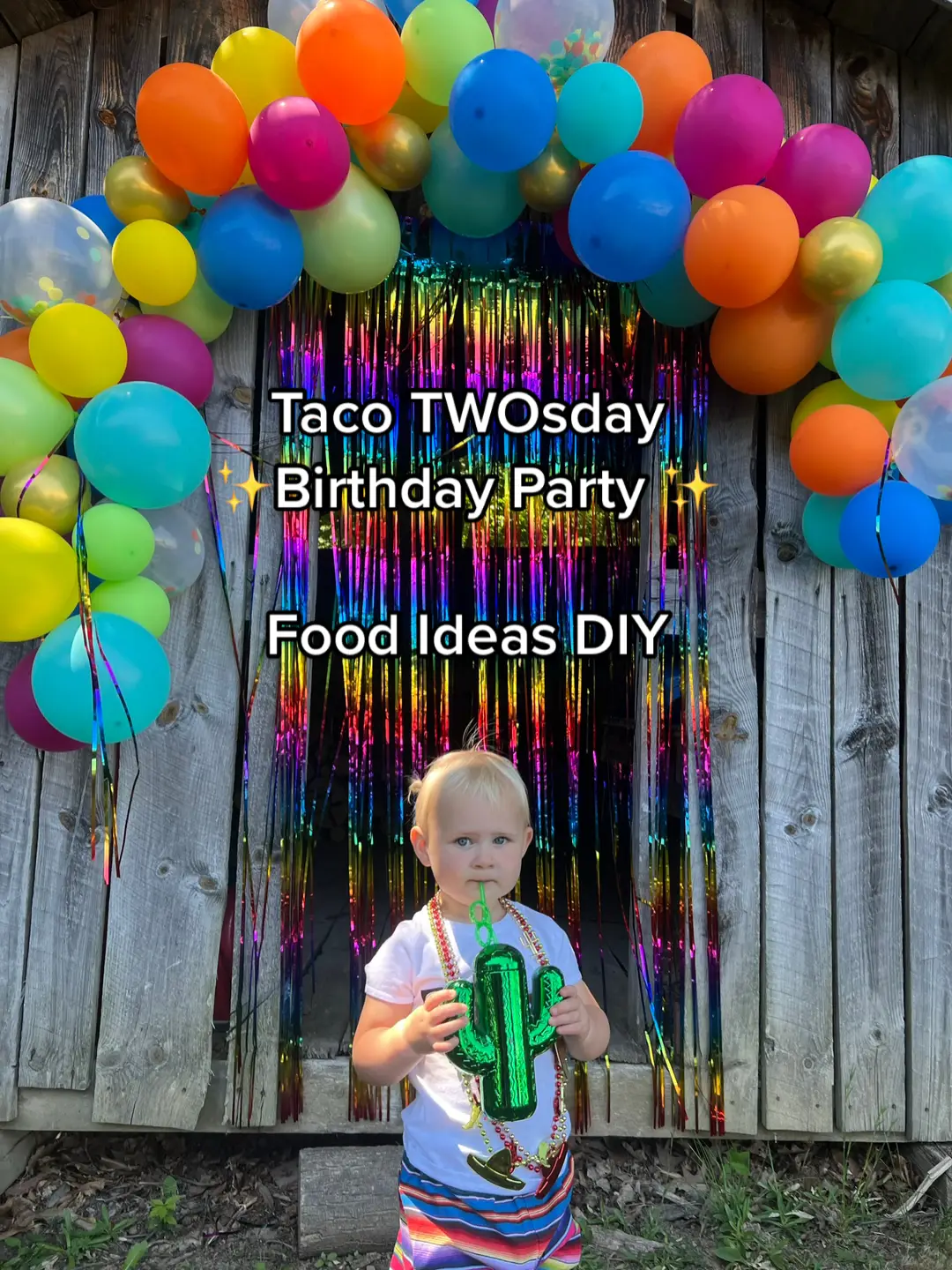 Easy diy food ideas for upcoming summer parties✨ #fiesta #diyfood #tacotwosday #birthdayparty #birthdaytheme 