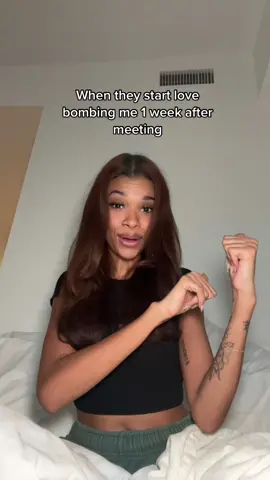 the aquarius in me says absolutely not 🚩🥴 #lovebombing💔 #redflags 