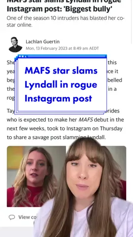 She's been a fan-favourite participant on this year's season of #MarriedAtFirstSight since it began, but now #LyndallGrace has been labelled the 