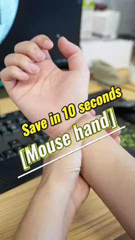 How to prevent mouse hands?#mousehand #carpaltunnel #wirstpain #kdbrace #fyp 