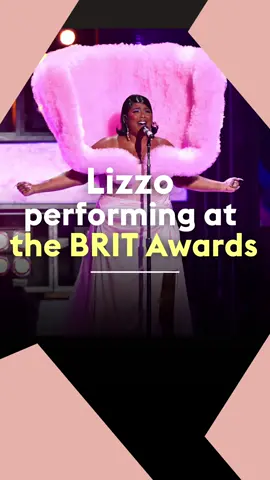 What an icon 👏💛  #lizzo #britawards #2023 #fypシ 