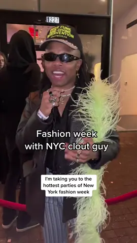 Had a blast at NYFW with @dazed ❤️ #nyc #newyorkcity #fashionweek #fitcheck #fashiontiktok #nyfw #style #OOTD #comedy #funny #viral #fashionmonth  