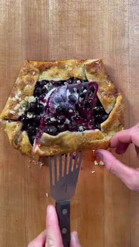 Blueberry Galette 🫐 🥧 #blueberry #galette 