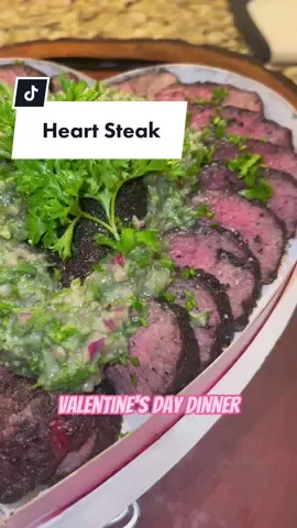 Valentines Day Dinner #steak #ValentinesDay #heartsteaks #tritip 