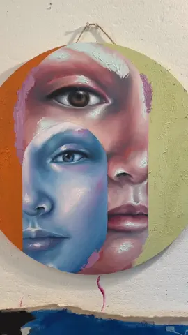 she’s done! For now at least;) #artistsoftiktok #fyp #oilpainting #abstractart #universityofalabama 