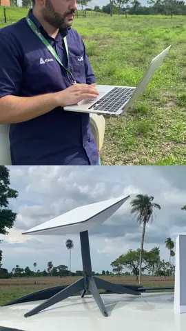 Você conhece a nova internet rural da Starlink? 📡🛰️⭐ A Starlink é uma internet via satélite, mas calma lá, ela não é lenta como aquelas de antigamente, pois seus satélites ficam tão próximos da terra que podem ser visto até a olho nu (Muitos confundem até com E.Ts). 🫢🤣 Atualmente, essa provedora de internet possui mais de 4 mil satélites em órbita, contudo planeja lançar mais de 40 mil satélites nos próximos anos e, dessa forma, ampliar a sua cobertura. 