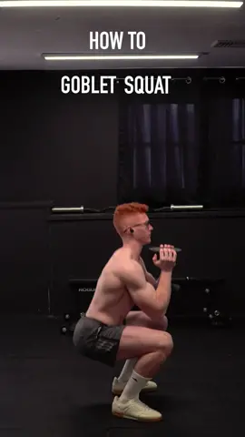 Perfect Goblet Squat in 6 Seconds💪😮‍💨 #squats #gobletsquat #legdaytips #legdayworkout #legday #gymtips #fitnesstips 