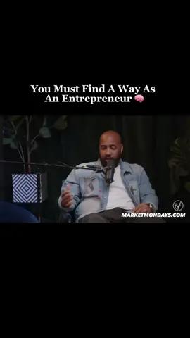 Whenever a door is closed, you have to find a way to open it. 🔑 Tune into Market Mondays tonight at 8 pm est on Earn Your Leisure’s YouTube Channel & all podcast audio outlets. #entrepreneurship #businesstips 