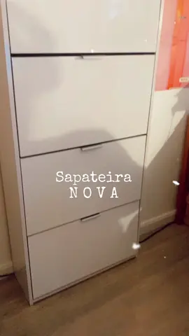 Venha organizar a minha nova sapateira. 😍