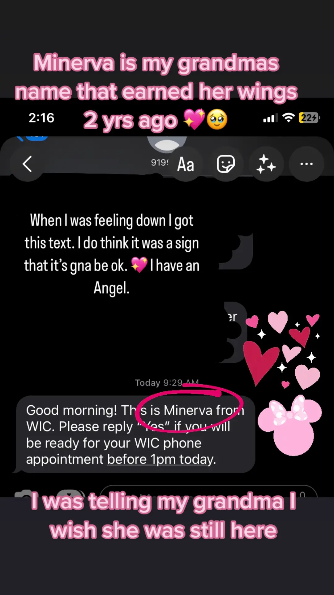 I was asking for a sign from God that everything was gonna be ok. That life is he’s but it’ll all work out. This little message was my sign. 💖🥹 #fyp #foryoupage #fypviraltiktok🖤シ゚☆♡ #trending #viral #signsfromheaven #heavenisreal #gaurdianangel #grandmaslove 