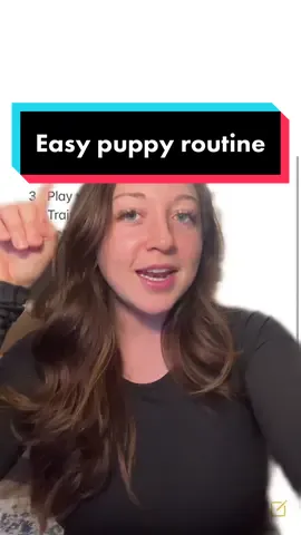 You will raise a good puppy if you follow this routine 🐶❤️ #greenscreen #puppytipsforbeginners #pottytrainapuppy #puppytraining 