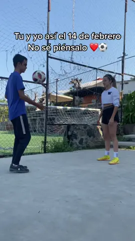 Tu y yo así el 14 de febrero! No sé piénsalo! ❤️⚽️ #freestyle #diadelamorylaamistad #futbol #14defebrero #cejasfreestyle 