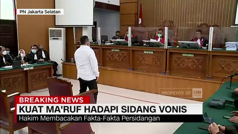 Kuat Ma'ruf di Vonis 15 Tahun Penjara #ferdysambo #kuatmaruf #fyp 