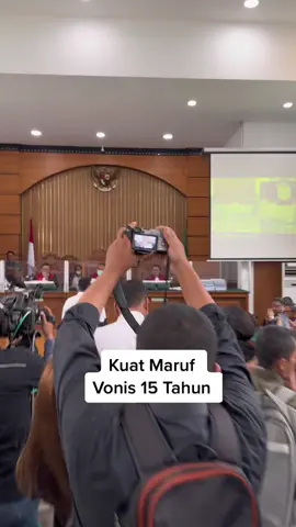 Kuat Maruf di Vonis 15 Tahun ❗️ #ferdysambo #ferdysambovonis #ferdysambohukumanmati #kuwatmaruf #kuwatmarufvonis #kuatmarufvonis 