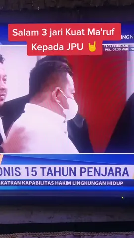 Salam hormat Kuat kepada JPU setelah vonis... #fypシ  #sidangvoniskuatmaruf 