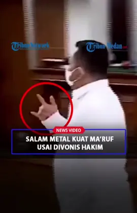 SALAM METAL Kuat Maruf ke Jaksa Penuntut Umum Usai Divonis 15 Tahun Penjara Oleh Hakim #fyp #tribunmedan #kuatmaruf 