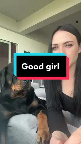 She is good girl  😅 #gooddog #chips #foodlovers #chipslovers #rottweiler #dog #dogchallenge 