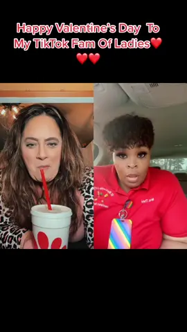 #duet with @cutelezbean  Happy Valentines Day to my TikTok family of ladies! Empower and support! #fyp #fypage #fypシ゚viral #happyvalentinesday💞 #happygalentinesday 